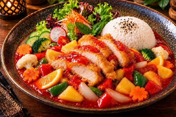 MK6 C: SÜß SAUER HÄHNCHEN TEMPURA  ( GÀ CHIÊN BUỔI TRƯA)
