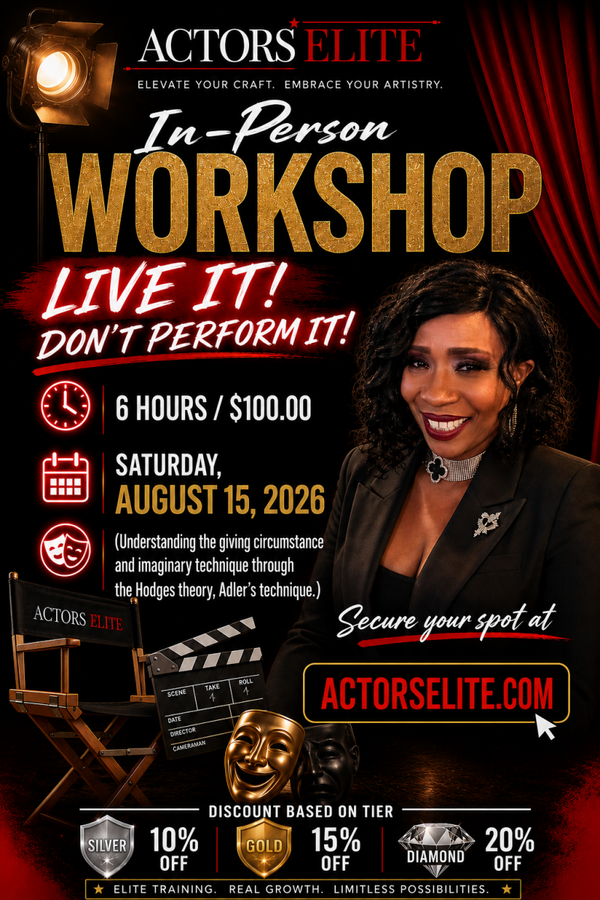 August: Live it! Don't perform it!