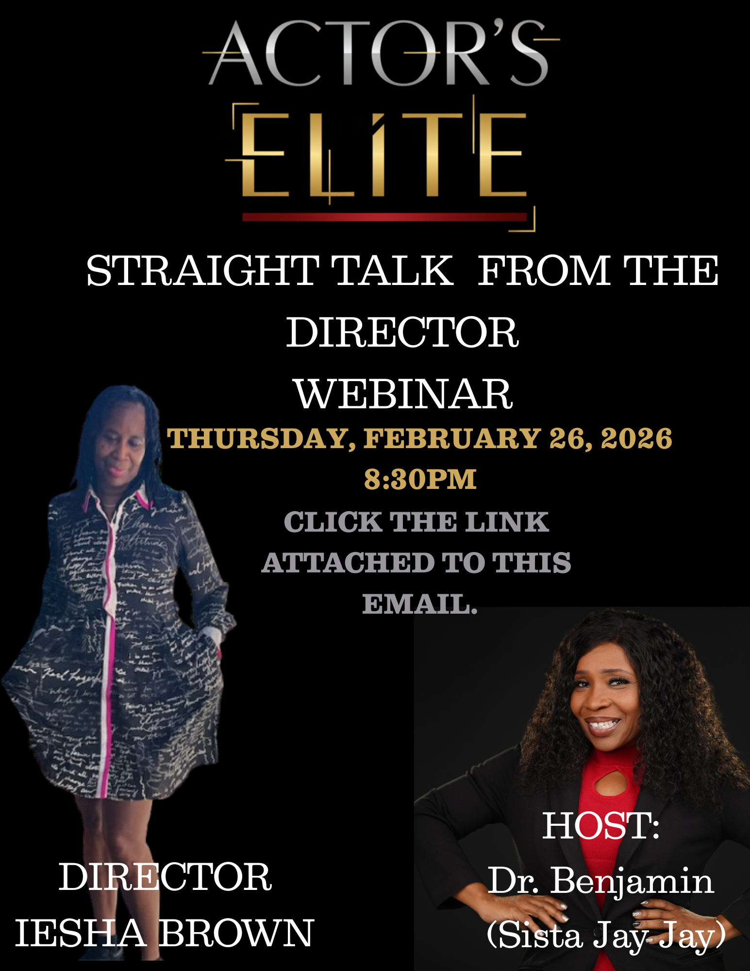 Webinar-Straight Talk From The Director Webinar