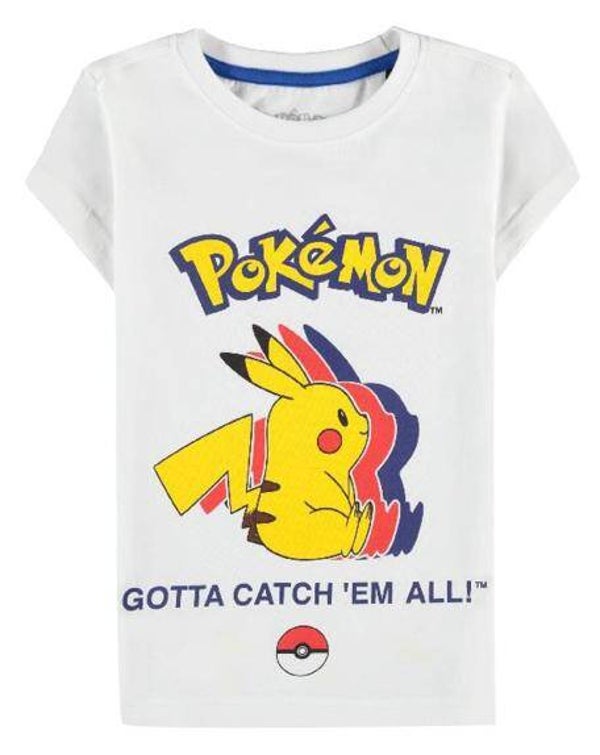 POKEMON - Pika Silhouette - T-Shirt Kids (134/140)