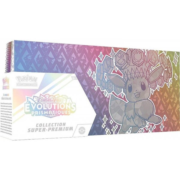 Coffret Pokémon EV8.5 Super Premium – Évolutions Prismatiques (FR)