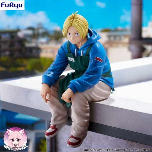 🖤 SAKAMOTO DAYS – Statuette Shin Asakura 13 cm – Officielle Manga / Anime