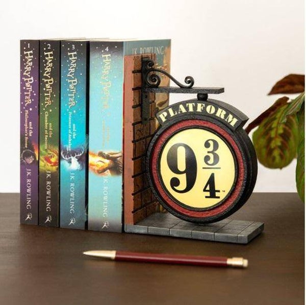 HARRY POTTER - Plateforme 9 3/4 - Serre-Livres 13cm