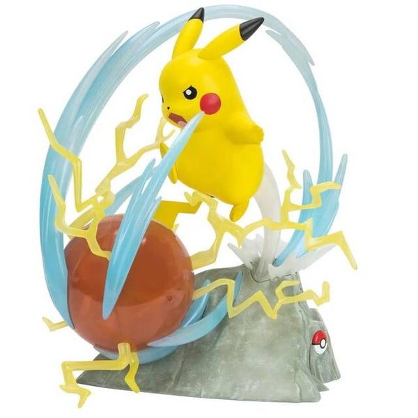 POKEMON - Pikachu - Statuette lumineuse Deluxe 33cm