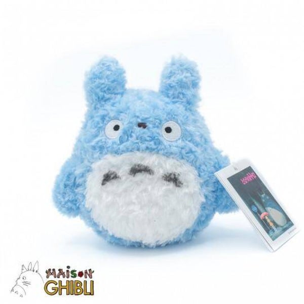 STUDIO GHIBLI - Peluche Fluffy Medium Totoro - 14cm
