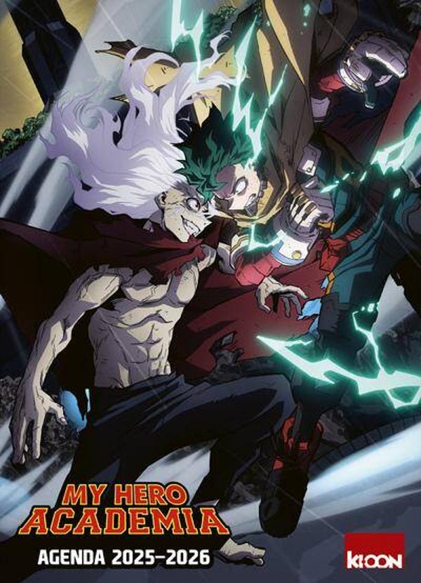 Agenda 2025/2026 – My Hero Academia | Planifie ton année comme un vrai héros !