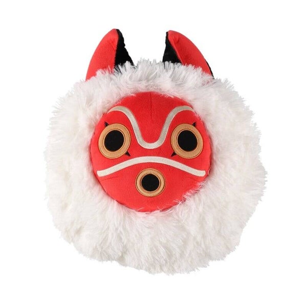 🐺🔥 PRINCESSE MONONOKÉ – Kodama / Masque Esprit – coussin Collector