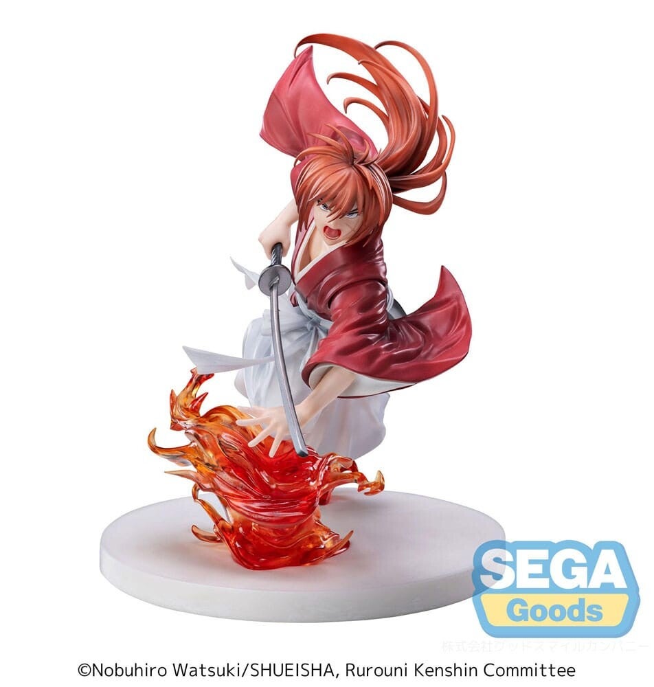 KENSHIN LE VAGABOND - Kenshin Himura - Statuette Luminasta 15cm