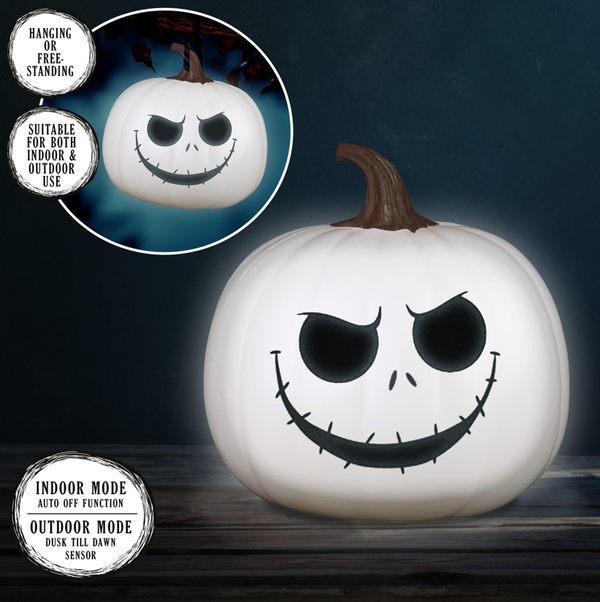 🎃 L’ÉTRANGE NOËL DE MONSIEUR JACK – Jack Skellington – Lanterne 20 cm