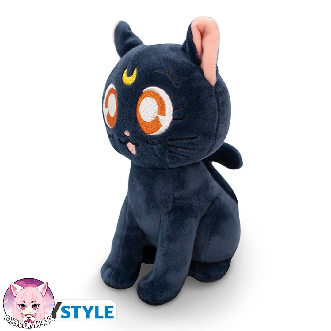 🌙🐱 SAILOR MOON – Luna – Peluche 15 cm 💜✨