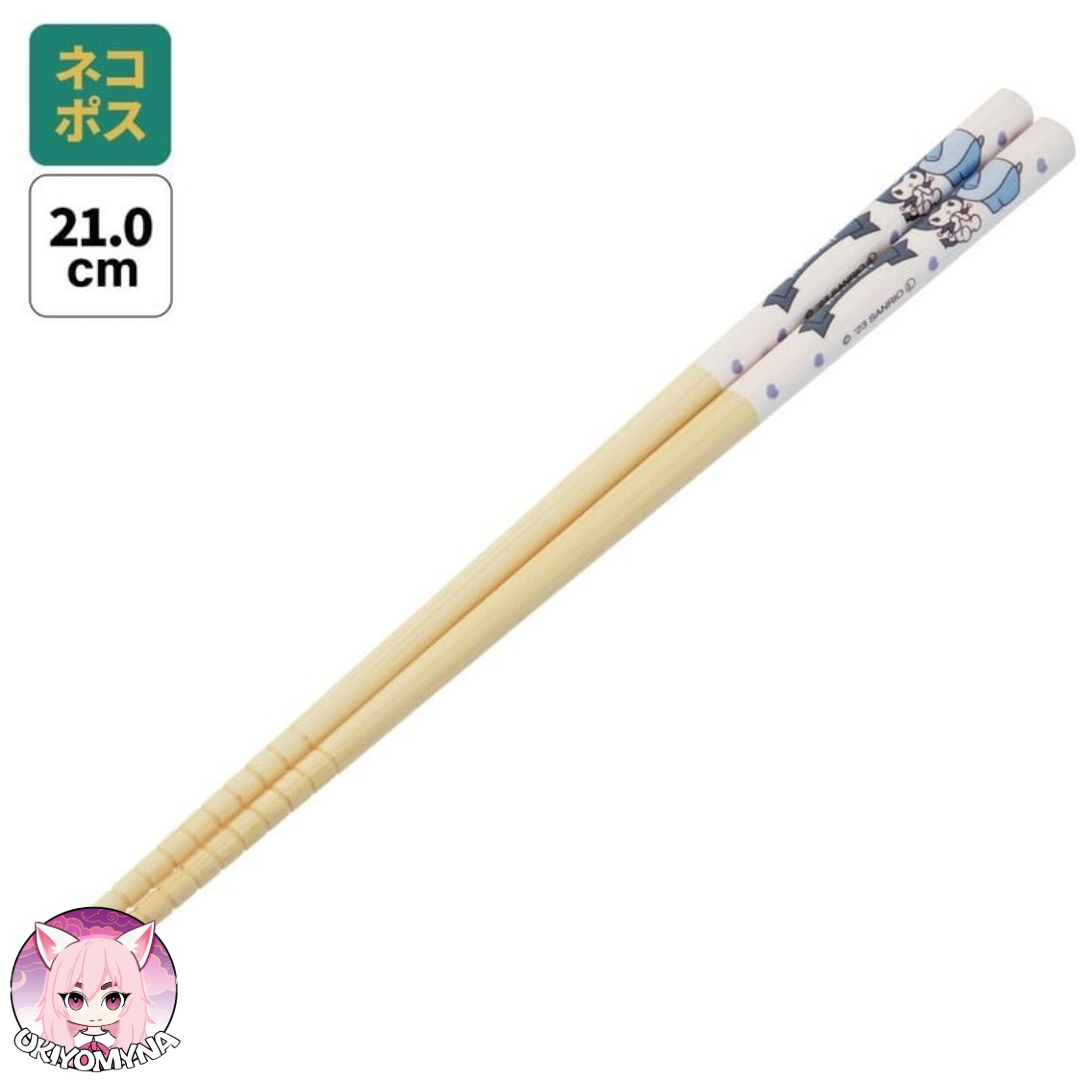 🖤💜 HELLO KITTY – Kuromi – Baguettes 21 cm