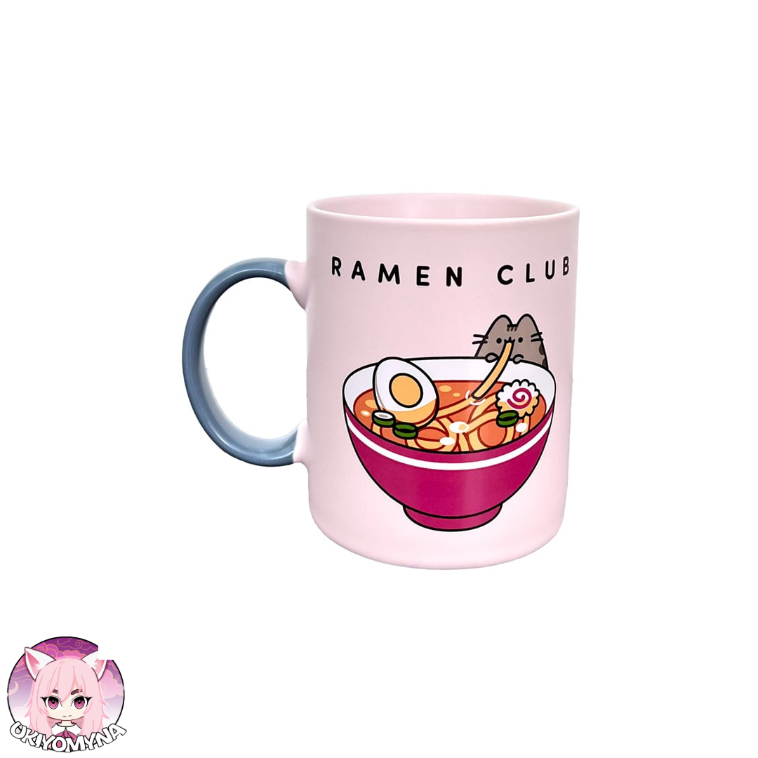 🍜💗 PUSHEEN – Ramen Club – Mug Coloré 300 ml