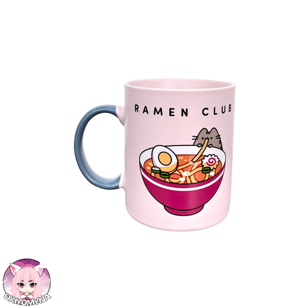 🍜💗 PUSHEEN – Ramen Club – Mug Coloré 300 ml