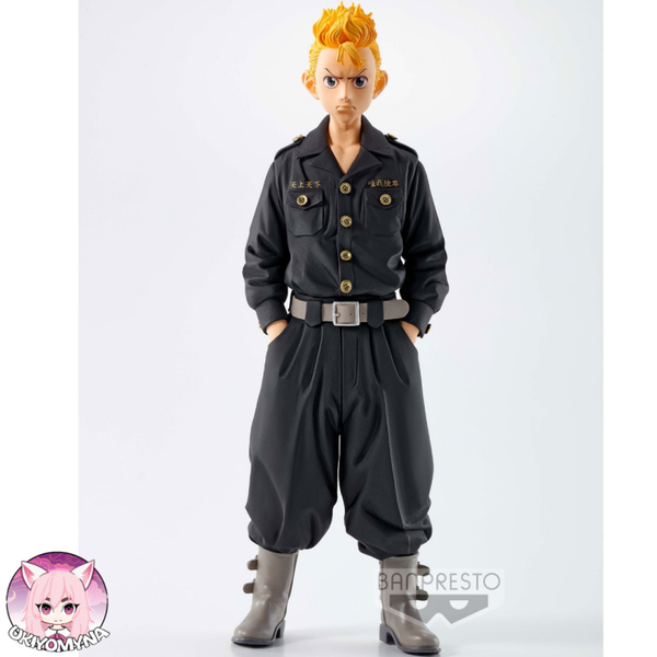 🥊🔥 TOKYO REVENGERS – Takemichi Hanagaki – Figurine 16 cm 🖤⚡