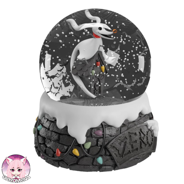 🎃 L'ÉTRANGE NOËL DE MONSIEUR JACK – Zéro – Boule à Neige 80 mm 🖤