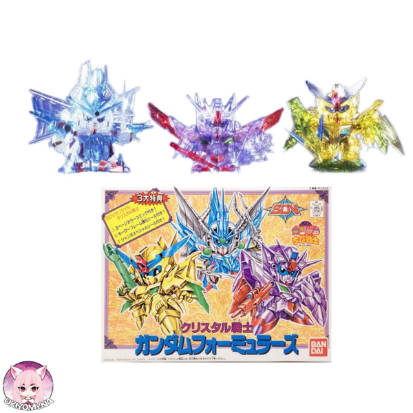 🤖✨ GUNDAM Crystal 2 Formulas - Model Kit | L'Édition Crystal qui Fait Briller Votre Collection ✨🤖