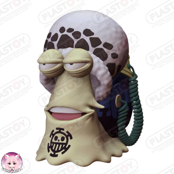 🐌💰 ONE PIECE – Escargophone de Law – Tirelire PVC 14.5 cm