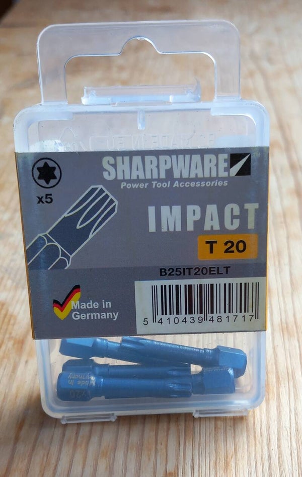Impact Bits Torx 30, 25, 20