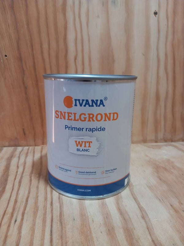 Grondverf snel wit 1 ltr