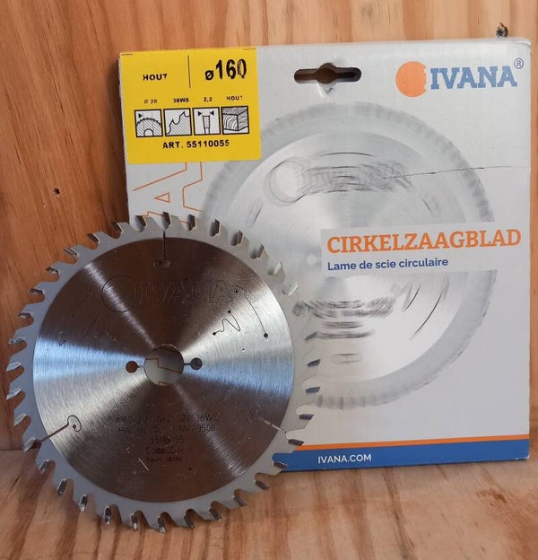 Cirkelzaagblad 160mm 36WS