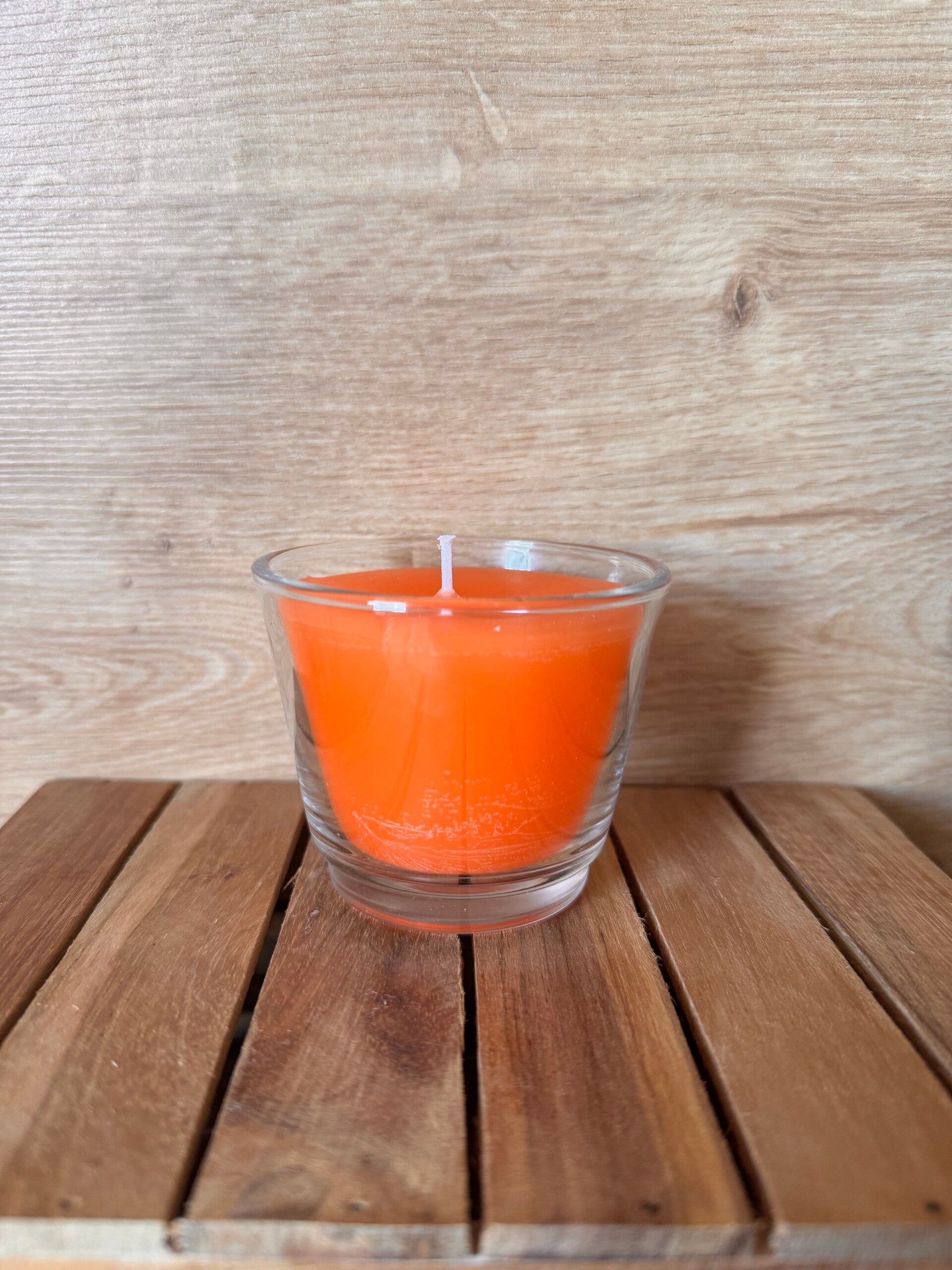 Duftkerze im Glas