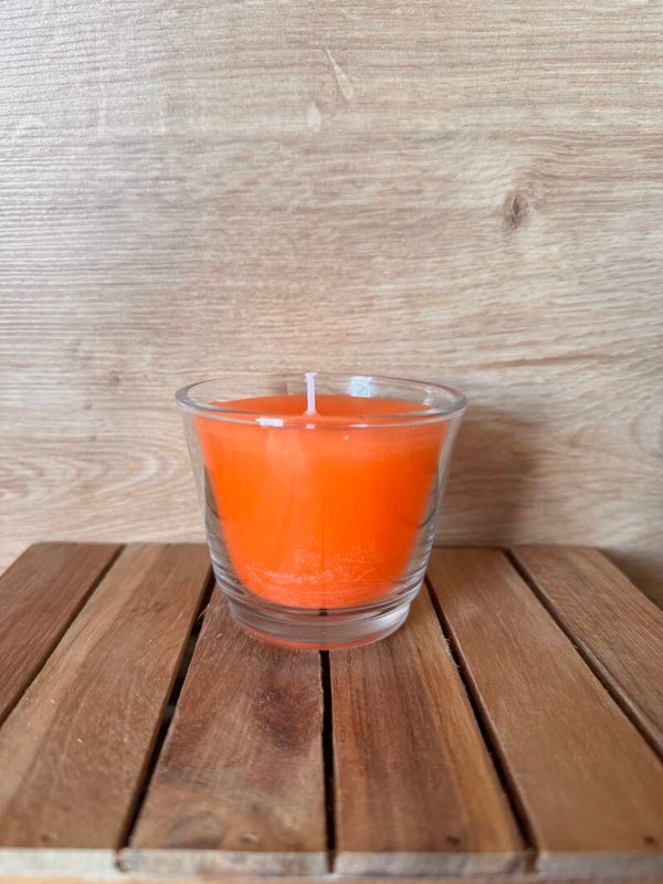 Duftkerze im Glas