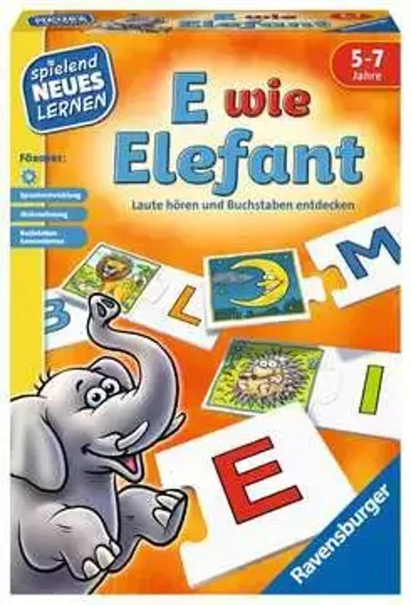 Ravensburger 24951 - E wie Elefant - Spielen und Lernen