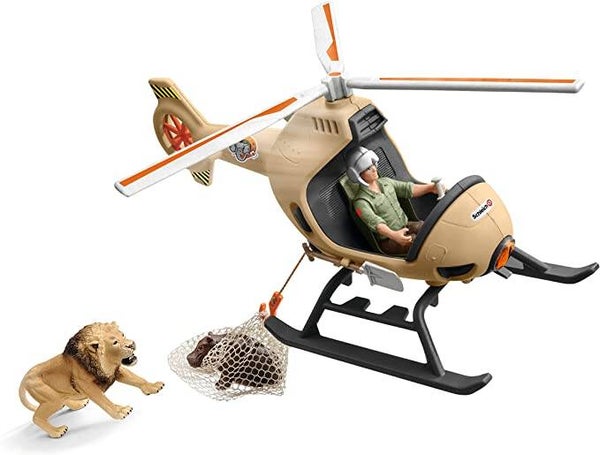 schleich 42476 Helikopter Tierrettung