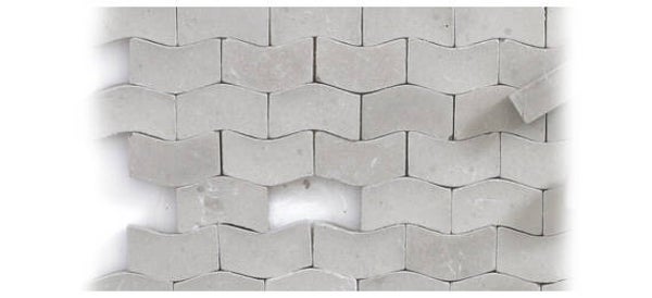 Juweela 28095 - 1:87 Pflaster Typ W grau dunkel 10000x