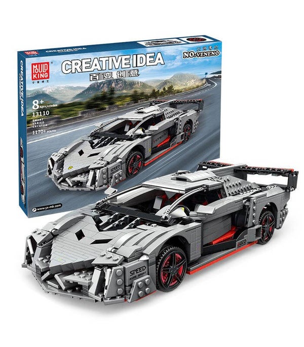 Mould King 13110 Lamborghini Poison Creative Idea Veneno