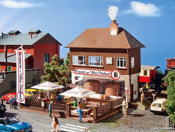 Vollmer 45611 H0 Brauerei Zum alten Stellwerk