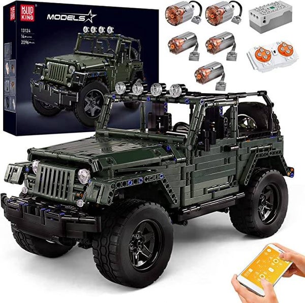 Mould King 13124D Technik Geländewagen Offroader Modell