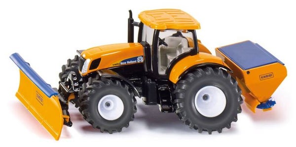 SIKU 2940 1:50 TRAKTOR MIT RÄUMSCHILD UND STREUER
