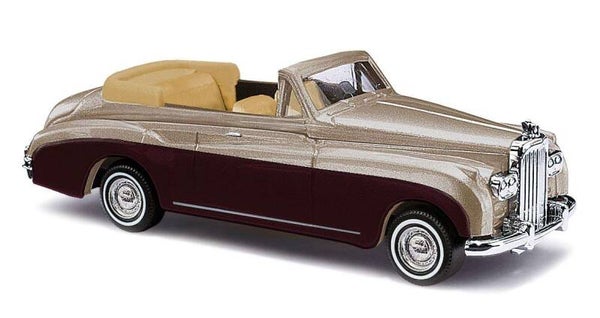 BUSCH 44450 H0 Bentley Serie III Cabrio, Metallic Gold
