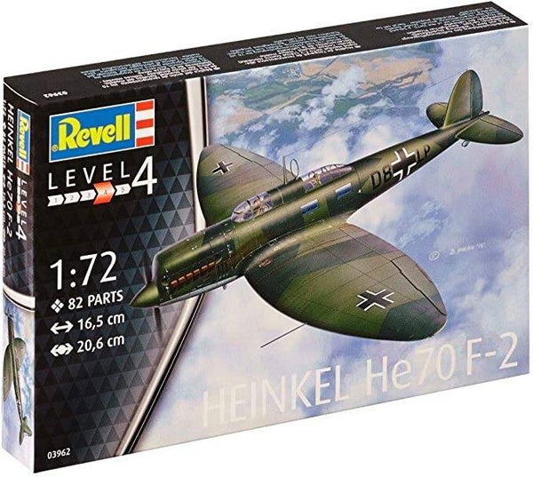 REVELL 03962 Henkel He70 F-2