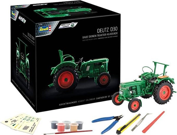 REVELL 01030 Adventskalender Traktor Deutz D30