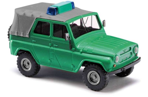 BUSCH 52101 H0 UAZ 469, Bundesgrenzschutz