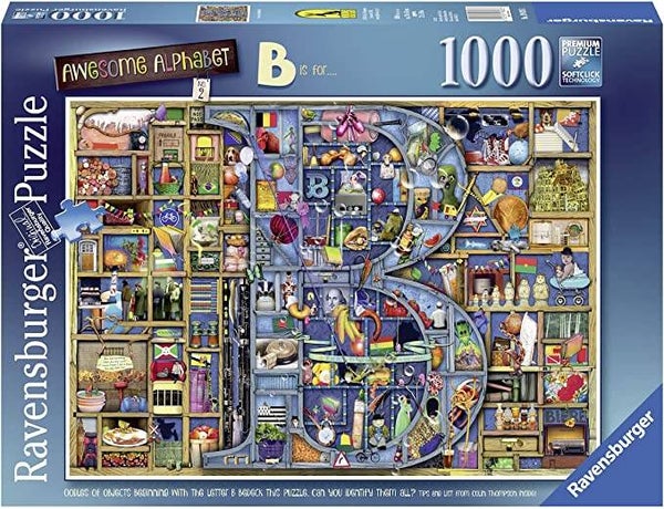 Ravensburger Puzzle 19828 - Awesome Alphabet "B"