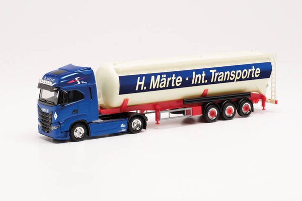 Herpa 314862 - H0 Iveco S-Way Silo-Sattelzug Märte