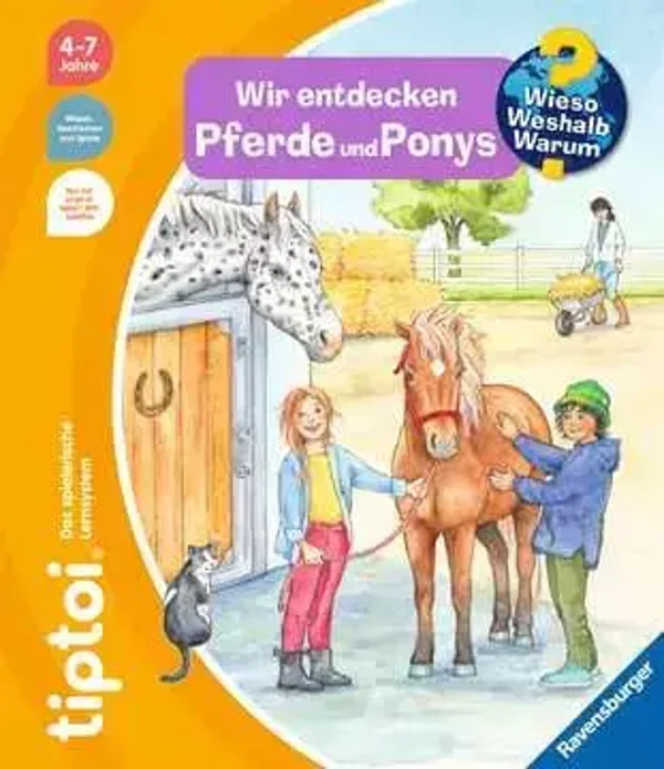 tiptoi® Wieso? Weshalb? Warum? Wir entdecken Pferde und Ponys