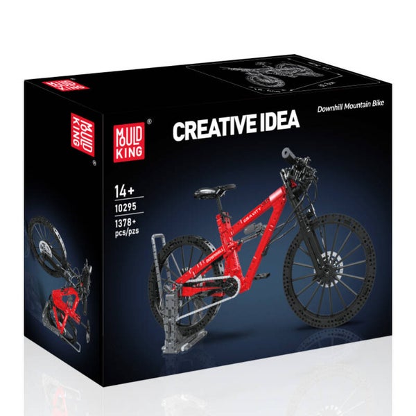 Mould King 10295 Downhill-Mountainbike (Rot)