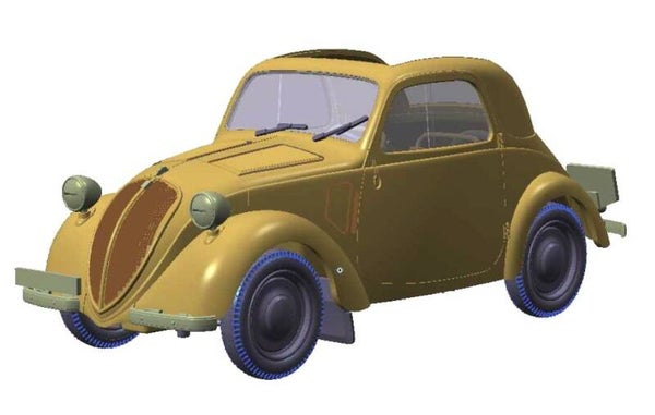 TAMIYA 35321 1:35 Simca 5 Staff Car (German Army)