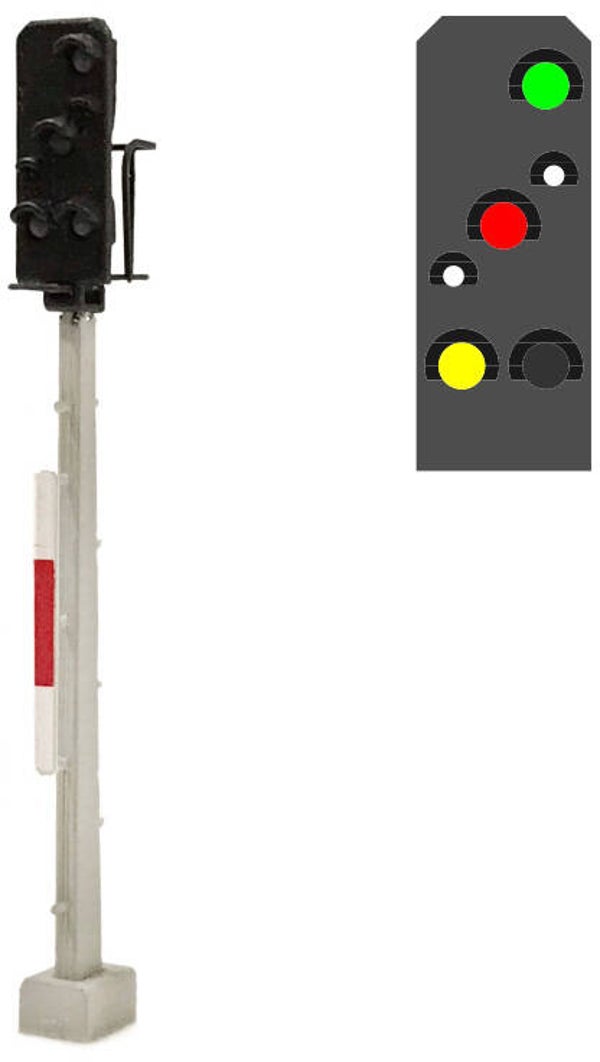 MAFEN 413412 - N DR - Ausfahrsignal (5L) - g/w/r/w/y