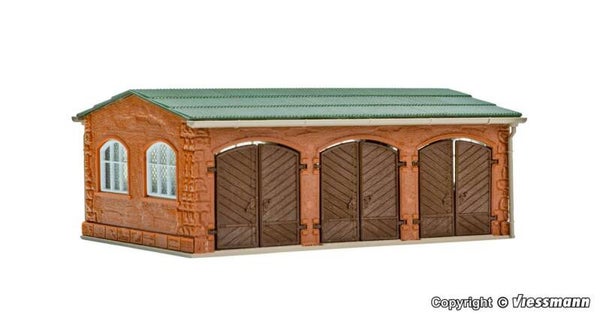 Vollmer 43757 H0 Garage, dreiständig