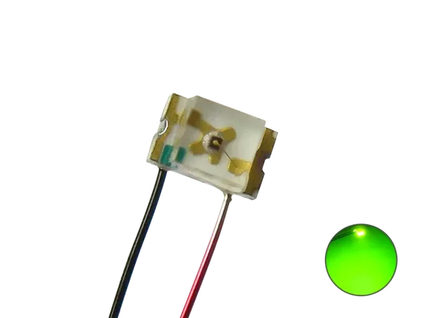 Schönwitz 50257 - LED SMD 0805 mit Lackdraht grün