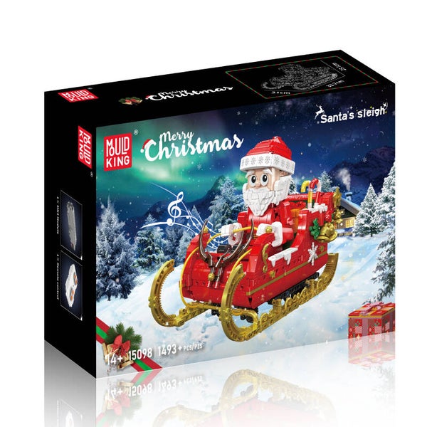 Mould King 15098 Weihnachtsmanns Schlitten