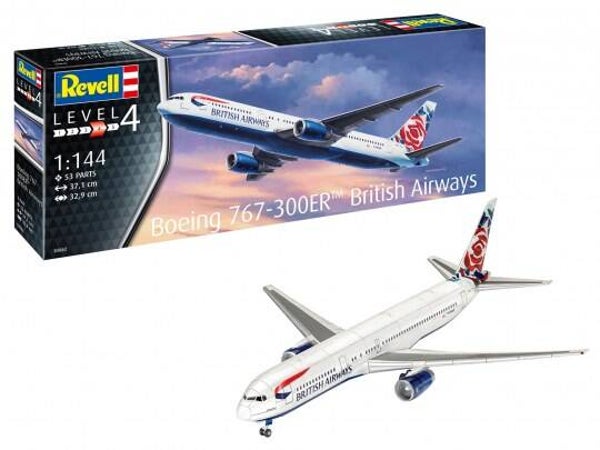 REVELL 03862 Boeing 767-300ER BA Chelsea Rose