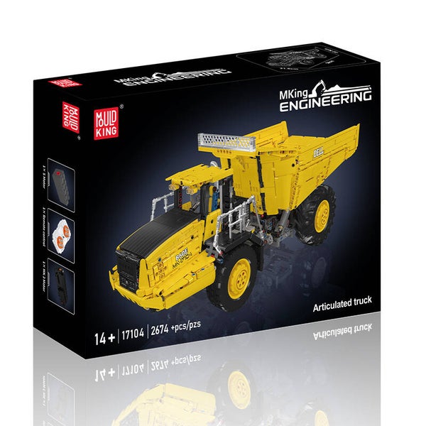 Mould King 17104 Knickgelenk-Muldenkipper