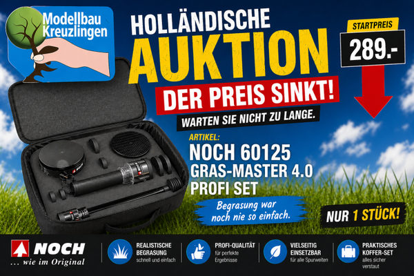 Noch 60125 Gras-Master 4.0 PROFI Set