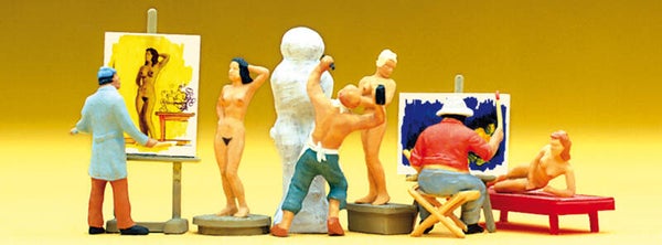 Preiser 10106 Maler / Bildhauer